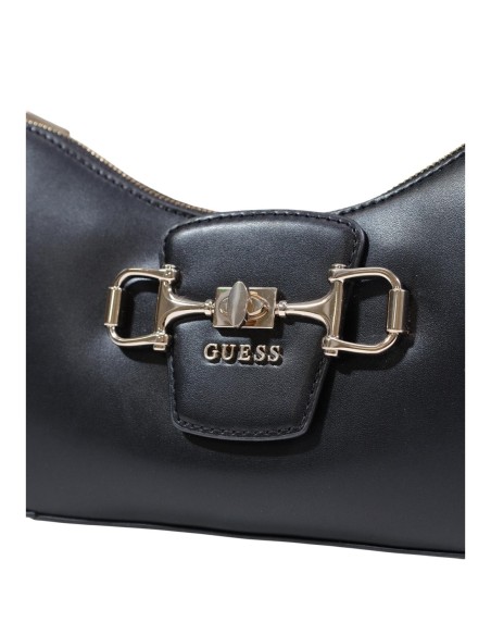 Sac femme Guess noir zip medium