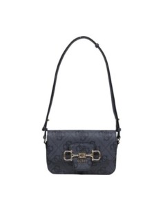 Sac femme Guess gris imprimé compact