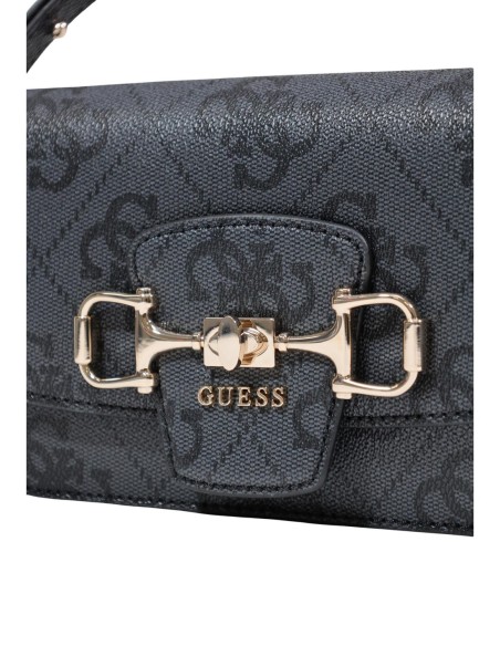 Sac femme Guess gris imprimé compact