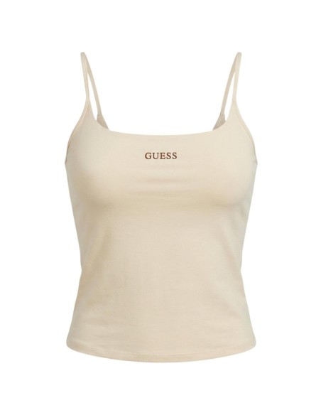 Débardeur femme Guess beige