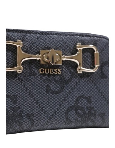 Portefeuille femme Guess gris compact