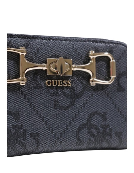 Portefeuille femme Guess gris compact