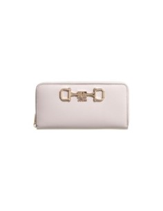 Portefeuille rose zippé | Guess