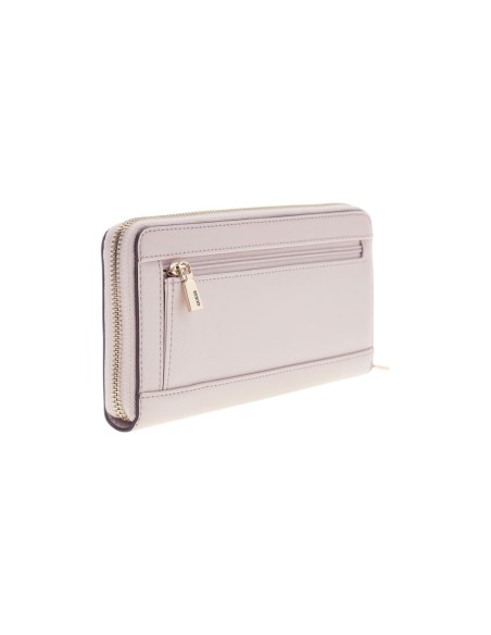 Portefeuille rose zippé | Guess