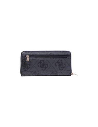 Portefeuille femme Guess gris imprimé large