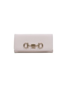 Portefeuille rose à bouton | Guess