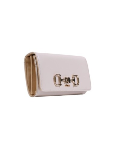 Portefeuille rose à bouton | Guess