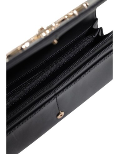 Portefeuille femme Guess noir grand format
