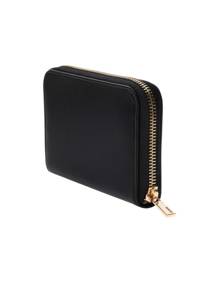 Portefeuille femme Guess noir compact zip