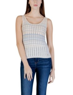 Débardeur beige lurex Guess femme