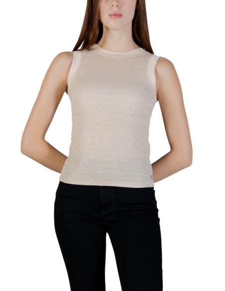 Débardeur beige Guess femme