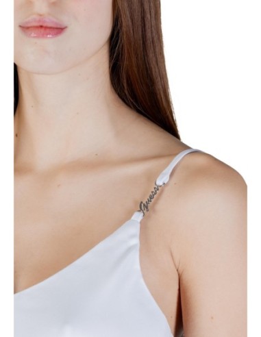 Débardeur blanc en V Guess femme