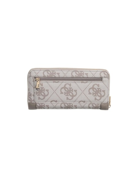 Portefeuille gris compact Guess femme