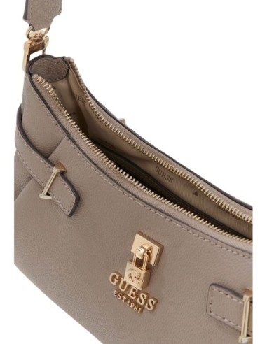 Sac gris compact Guess femme