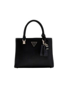 Sac noir élégant avec porté main et bandoulière | Guess