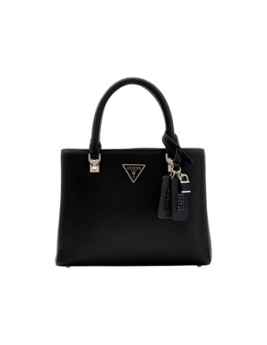 Sac noir élégant avec porté main et bandoulière | Guess