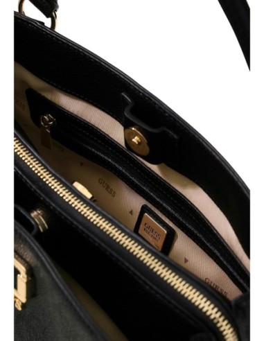 Sac noir bandoulière Guess femme