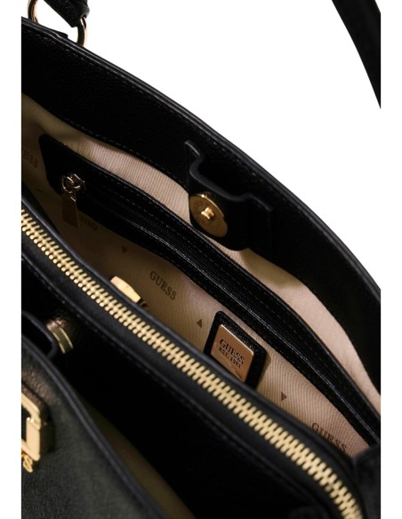 Sac noir bandoulière Guess femme