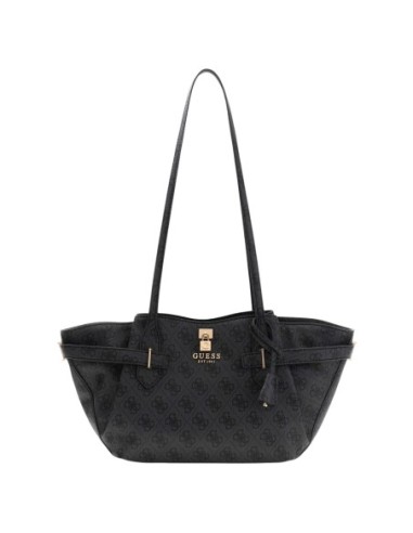 Grand sac femme Guess gris imprimé modern