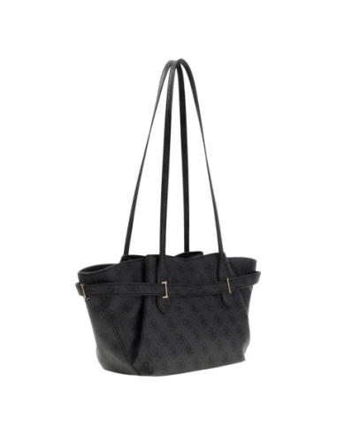 Grand sac femme Guess gris imprimé modern