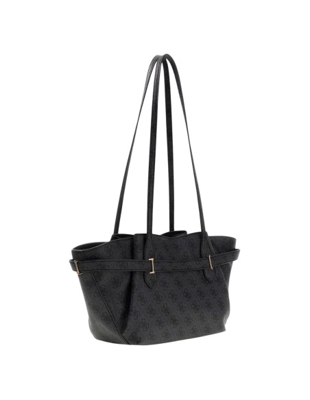 Grand sac femme Guess gris imprimé modern