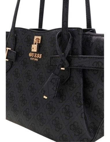 Grand sac femme Guess gris imprimé modern