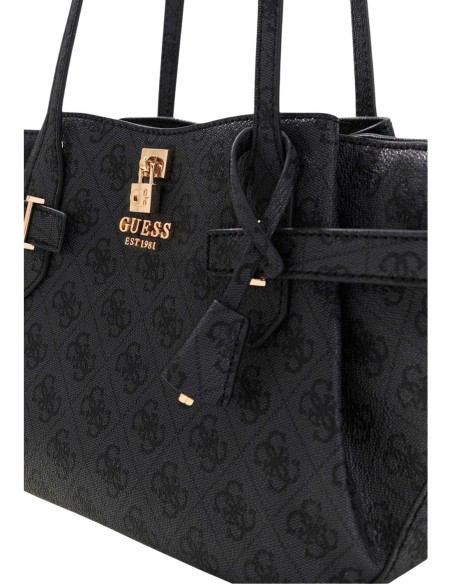 Grand sac femme Guess gris imprimé modern