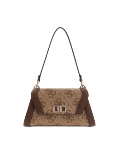 Sac marron bandoulière Guess femme