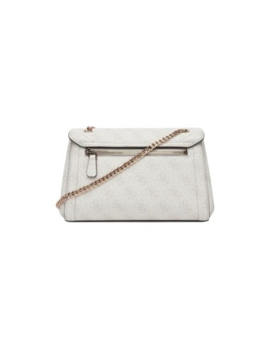 Sac blanc bandoulière Guess femme