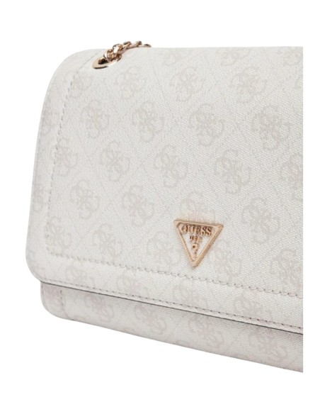 Sac blanc bandoulière Guess femme