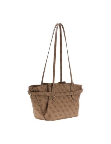 Grand sac beige imprimé Guess femme