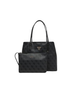 Grand sac femme Guess gris imprimé chic