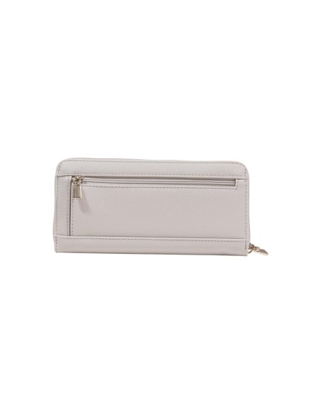 Portefeuille Guess gris zippé élégant
