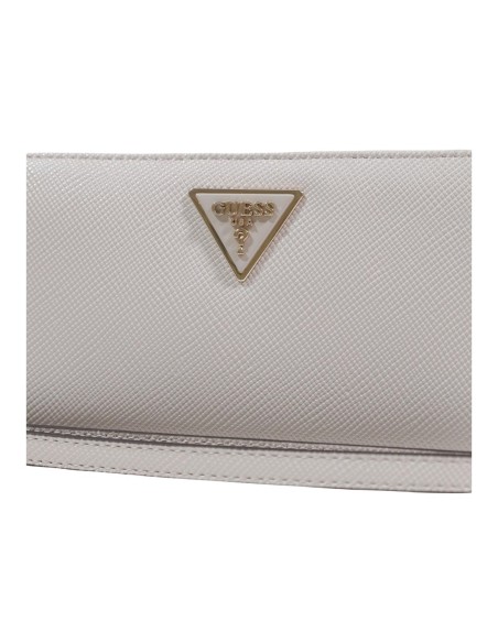 Portefeuille Guess gris zippé élégant
