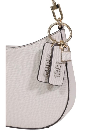 Sac gris pochette urbaine avec rangements | Guess
