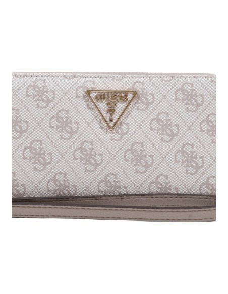 Portefeuille beige Guess femme