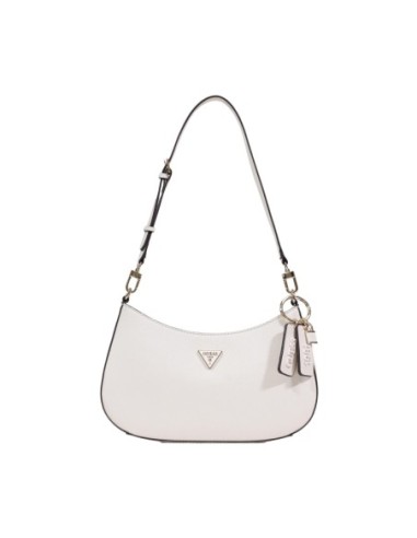 Sac blanc compact Guess femme