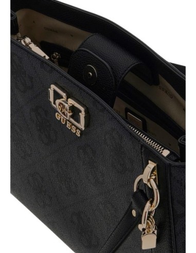 Grand sac femme Guess gris signature