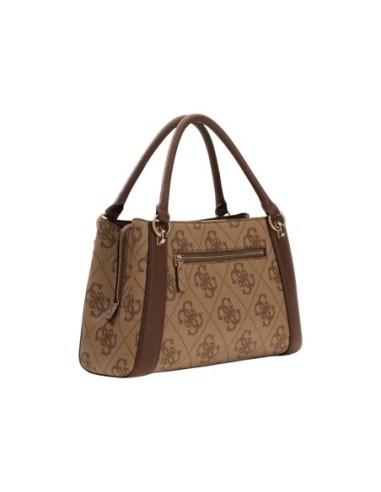 Sac marron imprimé avec bandoulière pratique | Guess
