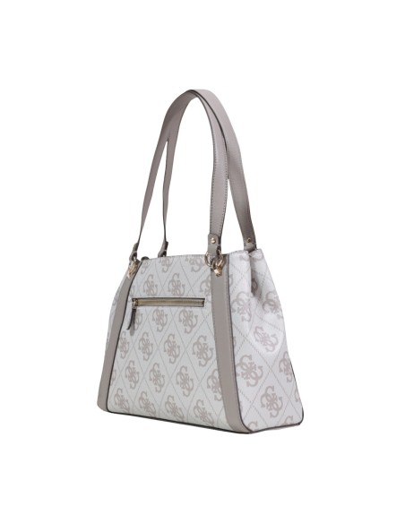 Grand sac marron imprimé Guess femme