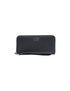 Portefeuille Guess noir zip rangement complet
