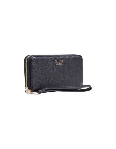 Portefeuille Guess noir zip rangement complet