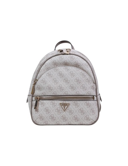 Sac à dos gris imprimé Guess femme