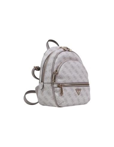 Sac à dos gris imprimé Guess femme