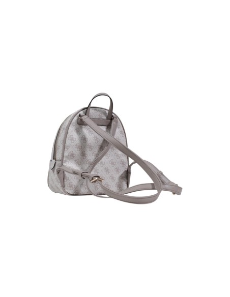 Sac à dos gris imprimé Guess femme