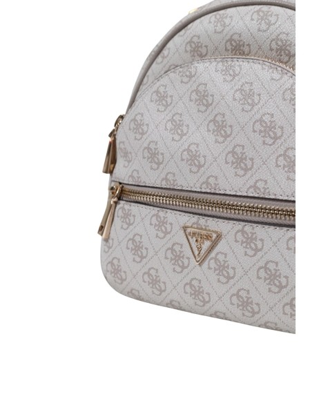 Sac à dos gris imprimé Guess femme