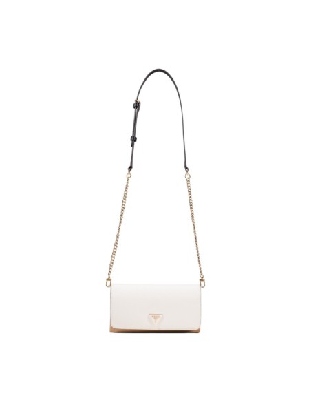 Sac blanc bandoulière Guess femme