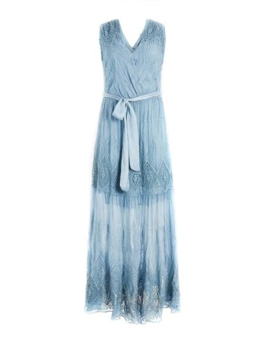Robe bleu azur florale Guess femme