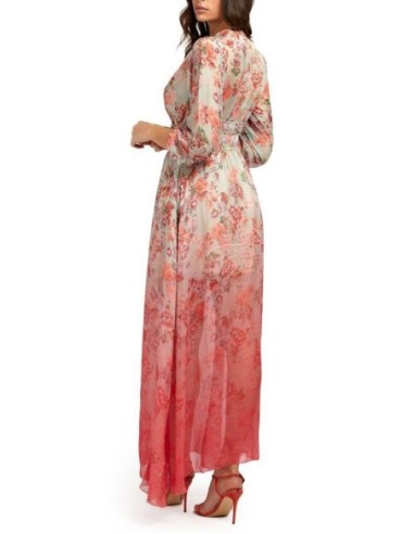 Robe rouge florale Guess femme