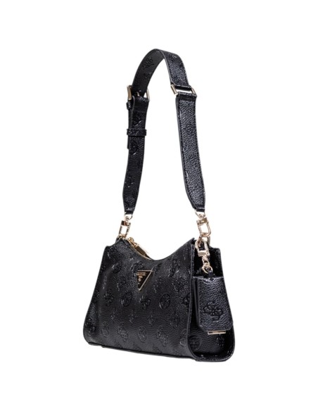 Sac noir compact Guess femme